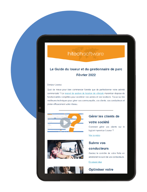 Guide loueur de voiture